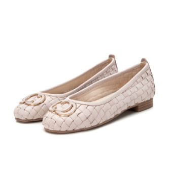 Carmela Leather ballerinas 162169 beige