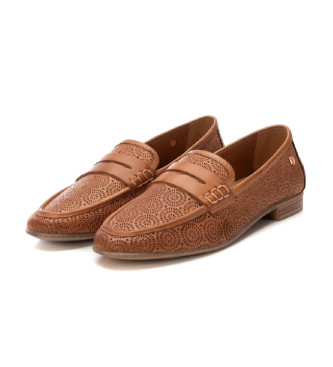 Carmela Leather moccasins 162170 brown