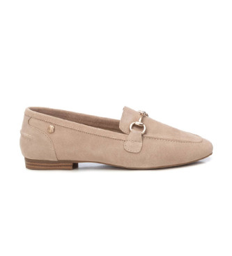 Carmela Mocassins en cuir 162175 beige