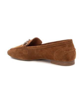 Carmela Leather moccasins 162175 brown