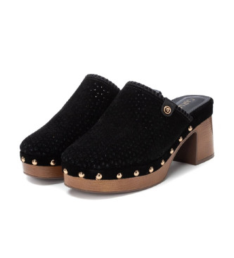 Carmela Leather clogs 162220 black