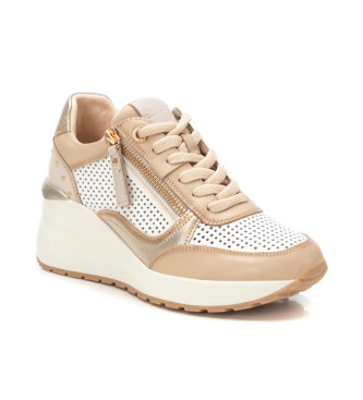 Carmela Baskets en cuir 162266 beige