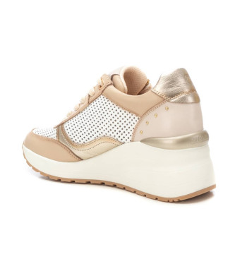 Carmela Leather trainers 162266 beige