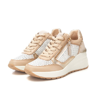 Carmela Baskets en cuir 162266 beige