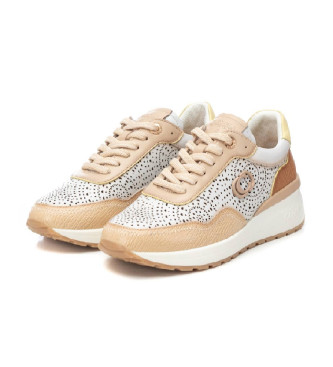 Carmela Leather trainers 162272 beige