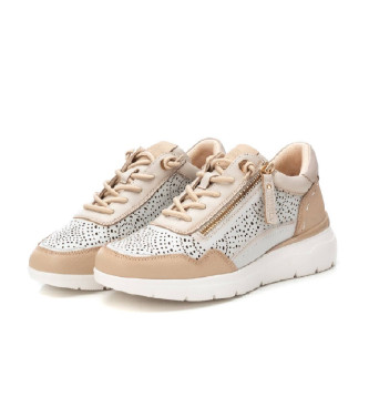 Carmela Baskets en cuir 162274 beige