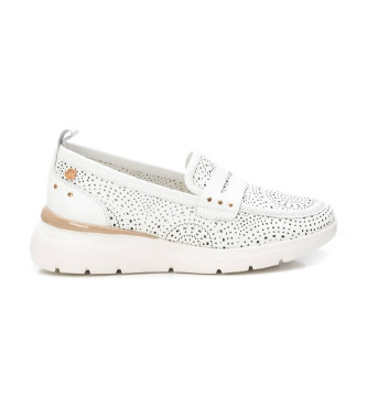 Carmela Mocasines de piel 162275 blanco