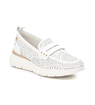 Carmela Mocasines de piel 162275 blanco