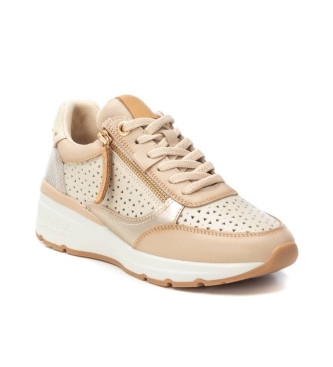 Carmela Leder Turnschuhe 162281 beige