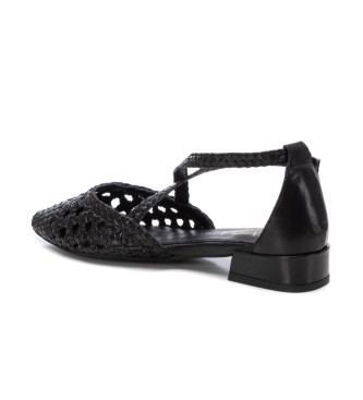 Carmela Ballerines en cuir 162319 noir