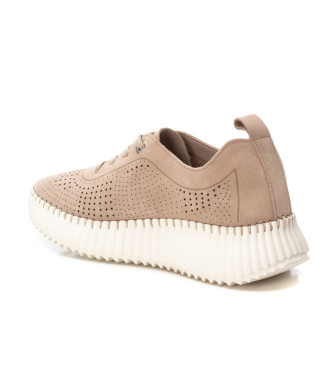 Carmela Leder Turnschuhe 162325 beige