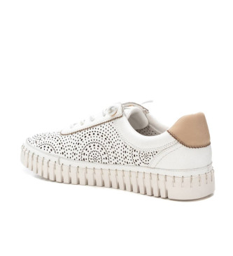 Carmela Leather trainers 162327 white