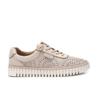 Carmela Sneakers in pelle 162327 beige