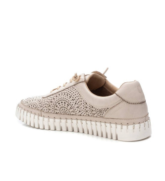 Carmela Sneakers in pelle 162327 beige