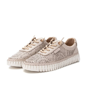 Carmela Sneakers in pelle 162327 beige