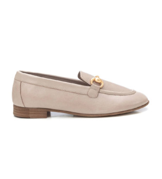 Carmela Mocassins em pele 162372 taupe