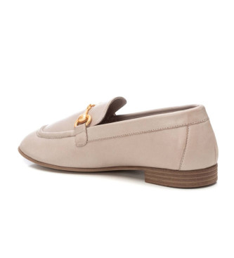 Carmela Leather moccasins 162372 taupe