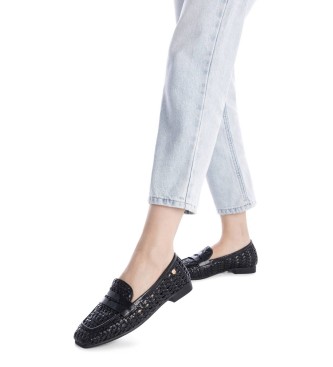 Carmela Leren loafers 162410 zwart