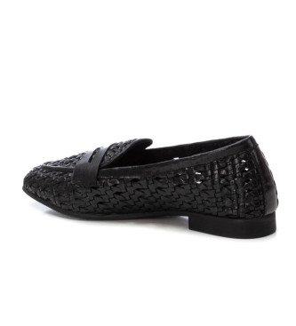 Carmela Leder-Slipper 162410 schwarz