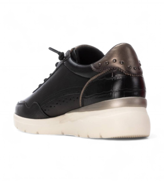 Carmela Baskets en cuir 162430 noir