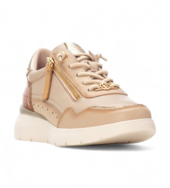 Carmela Baskets en cuir 162430 beige