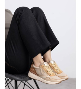 Carmela Sneakers i lder 162442 beige