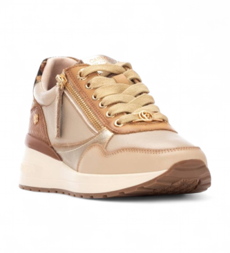 Carmela Sneakers i lder 162442 beige