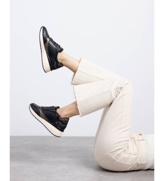 Carmela Baskets en cuir 162442 noir