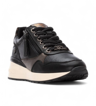 Carmela Baskets en cuir 162442 noir