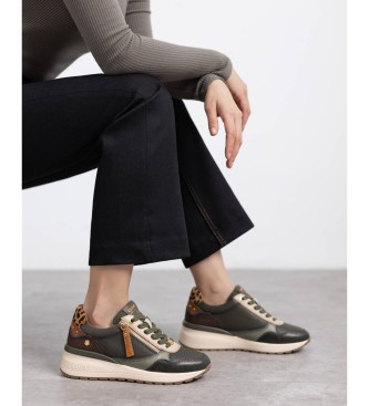 Carmela Sneakers in pelle 162442 verde