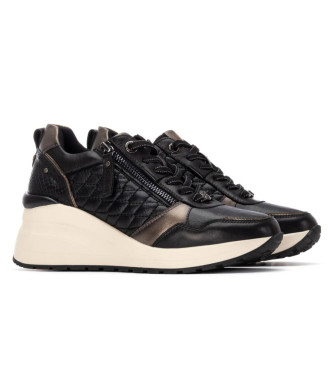 Carmela Usnjene športne copate 162446 black