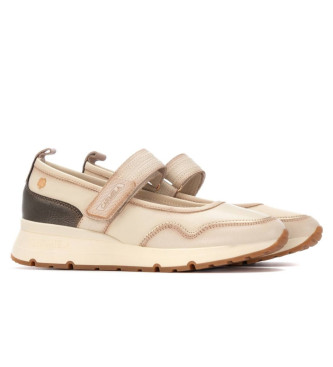 Carmela Zapatos de piel 162515 beige