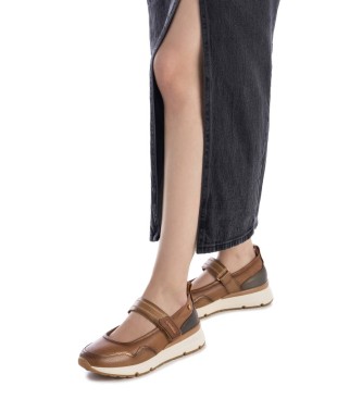 Carmela Chaussures en cuir 162515 marron