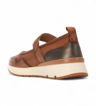 Carmela Chaussures en cuir 162515 marron