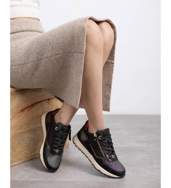 Carmela Usnjene športne copate 162517 black