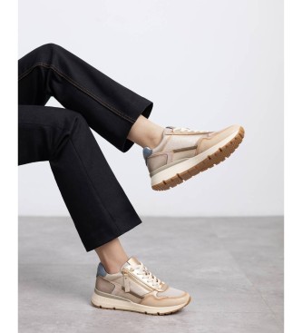 Carmela Leder Turnschuhe 162517 braun