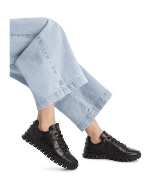 Carmela Baskets en cuir 162528 noir