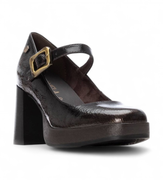 Carmela Chaussures 162535 gris fonc�