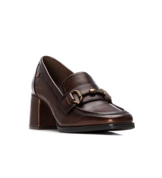 Carmela Leren schoenen 162536 bruin