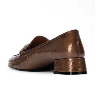 Carmela Ldermockasiner 162539 brun