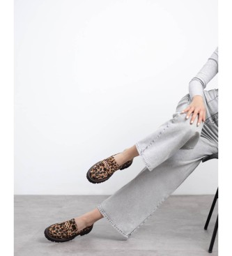 Carmela Zapatos de piel 162545 animalprint
