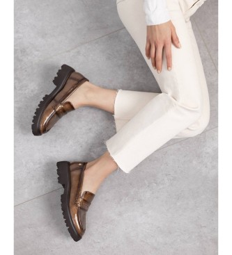 Carmela Brown moccasins 162551