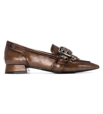 Carmela Leren schoenen 162558 bruin