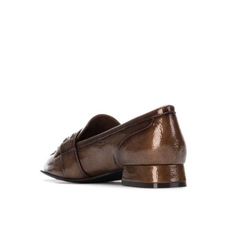 Carmela Leren schoenen 162558 bruin