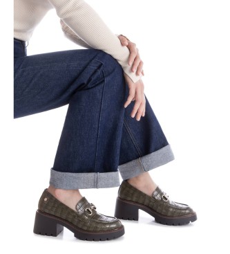 Carmela Buty skórzane 162566 zielone