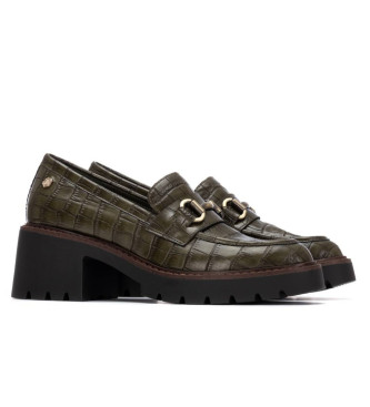 Carmela Buty skórzane 162566 zielone