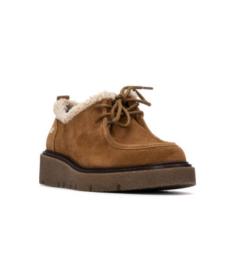 Carmela Lederen schoenen 162669 bruin