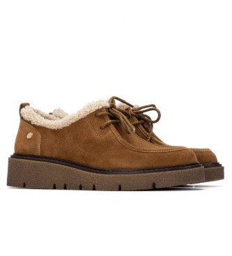 Carmela Lederen schoenen 162669 bruin