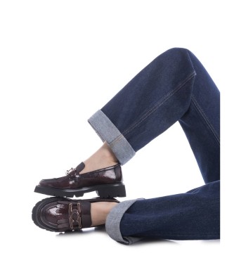 Carmela Leather Shoes 162698 burgundy