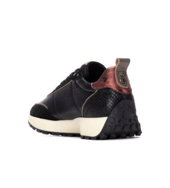 Carmela Usnjene športne copate 162699 black
